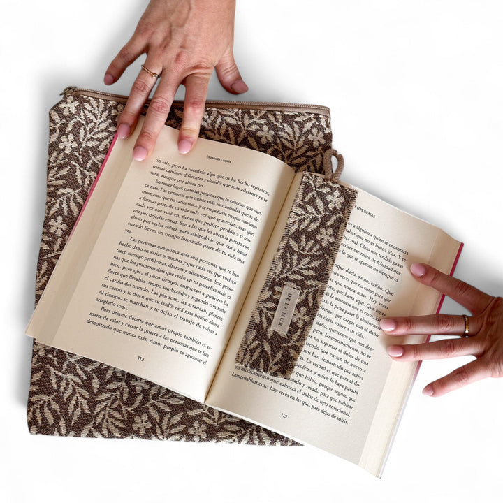 Book Cover + Matching Bookmark Plan