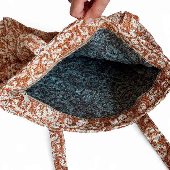 Zippered Tote Bag Mosti