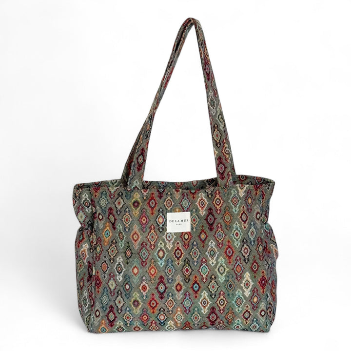 Zippered Tote Bag Trigo