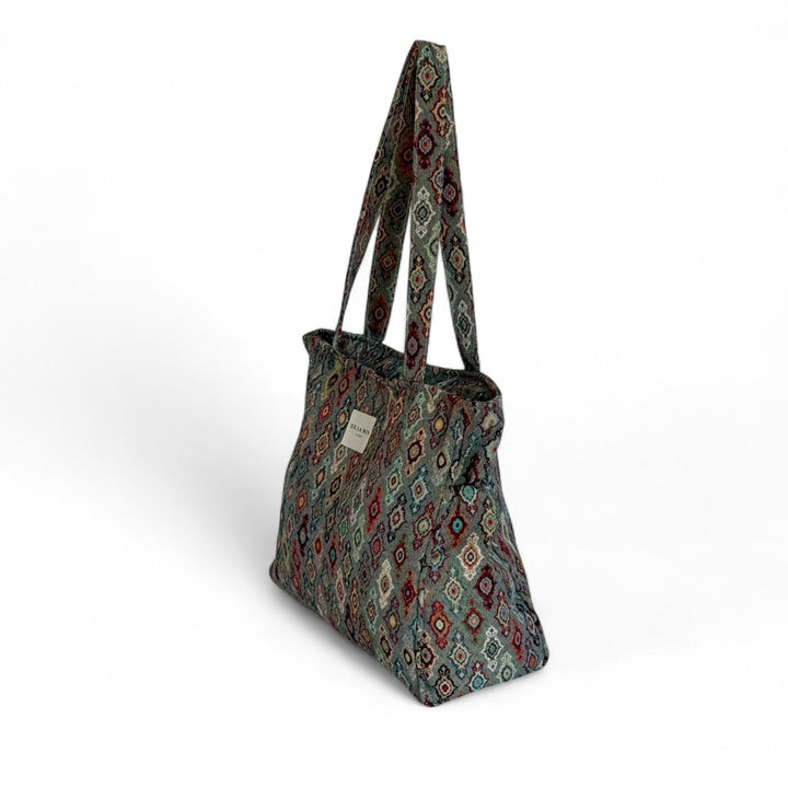 Zippered Tote Bag Trigo